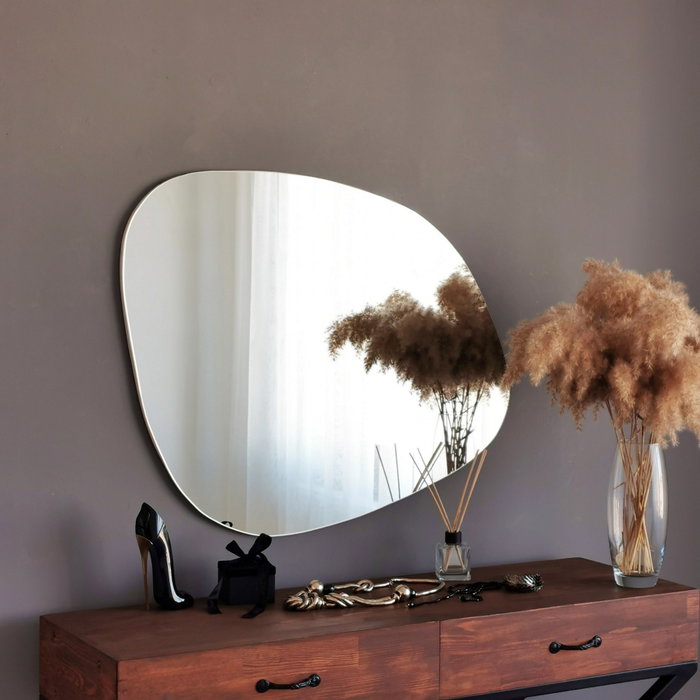Hanah Home Soho Ayna Espejo Blanco 85x67 cm